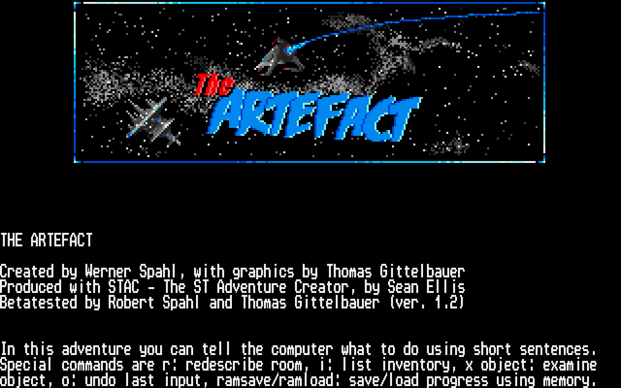 Artefact (The) — screenshot 1